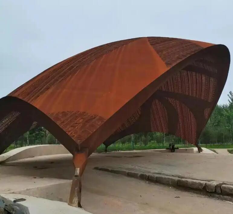 雷州耐候钢板精神堡垒