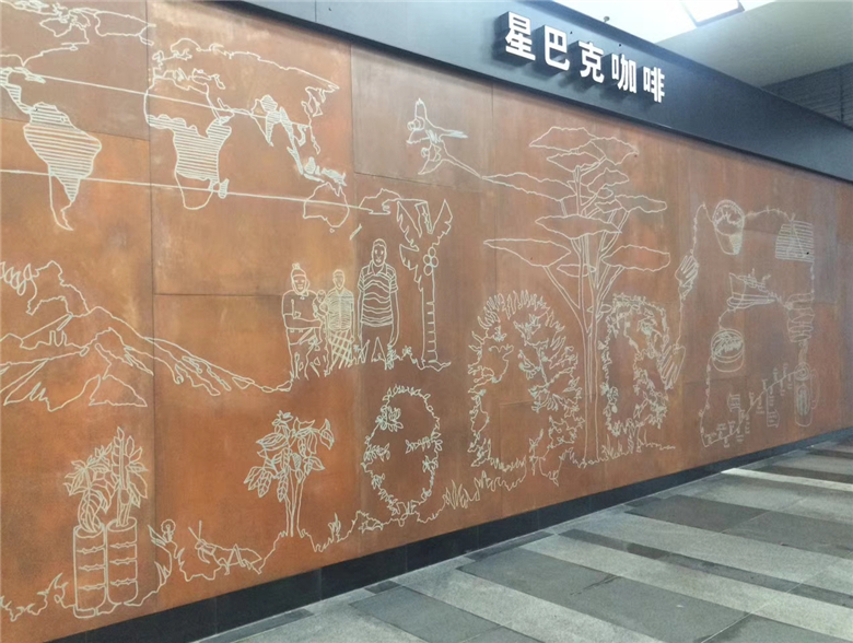 雷州耐候钢幕墙